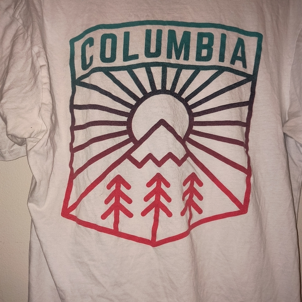 Columbia White Sportswear Tee